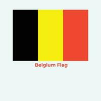 das Belgien Flagge vektor