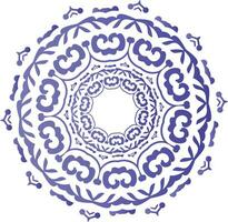 Mandala Dekoration Muster Design vektor