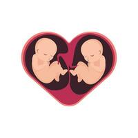 eben Infografik Symbol Vektor Fötus Schwangerschaft Embryo Monat Stufen, Baby Liebe