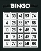 Bingo Vektor Datei