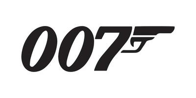 James Bindung Logo, 007 vektor