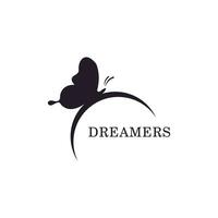Träume Logo Design Illustration vektor