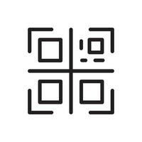 qr Code Symbol Abbildungen Vektor Grafik