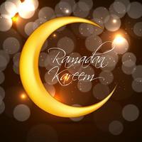 Ramadan Kareem Hintergrunddesign. Vektor-Illustration vektor