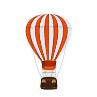 Luftballon-Hintergrund-Vektor-Illustration vektor