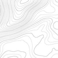 mopographisch Karte. das stilisiert Höhe von das topografisch Kontur im Linien und Konturen. Vektor Lager Illustration