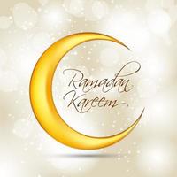 Ramadan Kareem Hintergrunddesign. Vektor-Illustration vektor