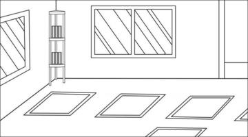 bakgrund muslimsk religiös inuti moskén. med sajadah och holly book al quran .bakgrund muslimsk illustration. vektor