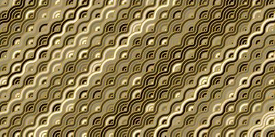 abstrakte geometrische Musterkreise, die traditionellen Hintergrund mit goldenen Linien überlappen vektor