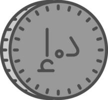 VAE dirham Vektor Symbol Design