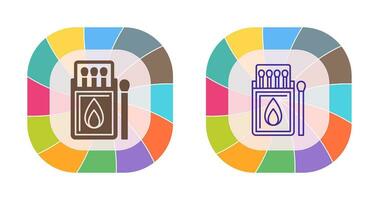 Streichholzschachtel-Vektorsymbol vektor