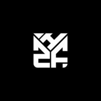 hzf Brief Logo Vektor Design, hzf einfach und modern Logo. hzf luxuriös Alphabet Design