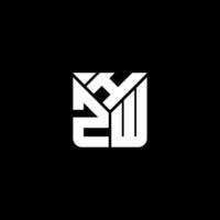 hzw brev logotyp vektor design, hzw enkel och modern logotyp. hzw lyxig alfabet design