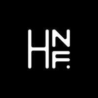 hnf brev logotyp vektor design, hnf enkel och modern logotyp. hnf lyxig alfabet design