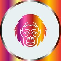 Orang-Utan-Vektorsymbol vektor