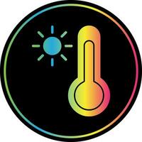 Temperatur-Vektor-Icon-Design vektor