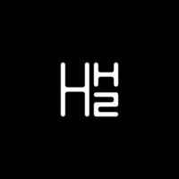 hhz brev logotyp vektor design, hhz enkel och modern logotyp. hhz lyxig alfabet design