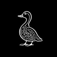 Ente - - hoch Qualität Vektor Logo - - Vektor Illustration Ideal zum T-Shirt Grafik