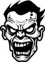 Zombie - - hoch Qualität Vektor Logo - - Vektor Illustration Ideal zum T-Shirt Grafik