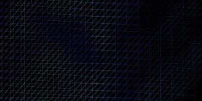 dunkelblauer Vektorhintergrund mit Linien. vektor
