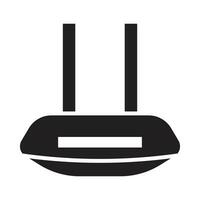 Router Vektor Glyphe Symbol zum persönlich und kommerziell verwenden.