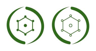 Vektorsymbol für eindeutige Knoten vektor