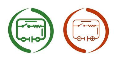 elektrisk krets vektor ikon
