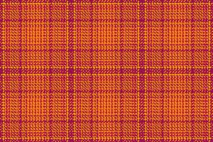 textur pläd bakgrund av tyg textil- kolla upp med en vektor tartan mönster sömlös.