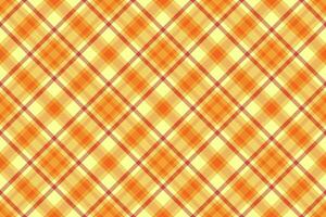 Hintergrund Muster Vektor von Textur prüfen nahtlos mit ein Tartan Textil- Plaid Stoff.