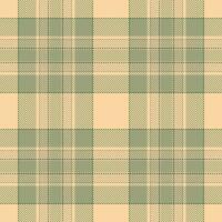 tartan bakgrund kolla upp av mönster vektor sömlös med en pläd textil- tyg textur.