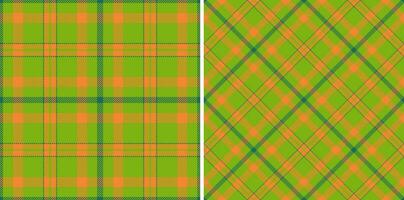 textur kolla upp bakgrund av sömlös tartan mönster med en vektor textil- pläd tyg.