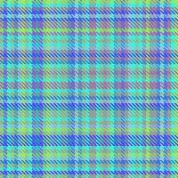 Vektor Hintergrund Textil- von Textur Stoff Tartan mit ein Plaid prüfen nahtlos Muster.