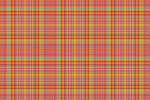 Textur Vektor Textil- von Plaid nahtlos Tartan mit ein Hintergrund Muster Stoff überprüfen.