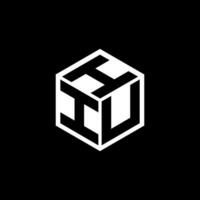 iui Brief Logo Design, Inspiration zum ein einzigartig Identität. modern Eleganz und kreativ Design. Wasserzeichen Ihre Erfolg mit das auffällig diese Logo. vektor