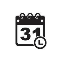 kalender logotyp ikon design vektor illustration