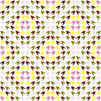 nahtlos Muster Hintergrund von ein Vielfalt von mehrfarbig Quadrate. vektor