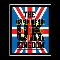 britisch London , Tee Grafik Typografie zum drucken t Hemd, Illustration Lager Vektor, Kunst, Stil vektor
