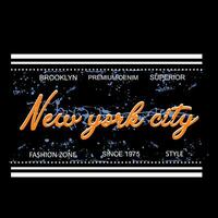 Neu York Stadt, New York, Tee Grafik Typografie zum drucken Illustration t Hemd Vektor Kunst Jahrgang