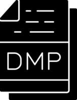 dmp fil formatera vektor ikon design