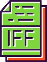 iff Datei Format Vektor Symbol Design