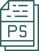 ps Datei Format Vektor Symbol Design