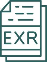 exr vektor ikon design