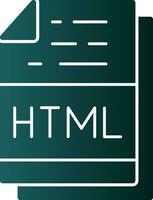 html Datei Format Vektor Symbol Design