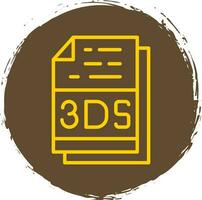 3ds Datei Format Vektor Symbol Design