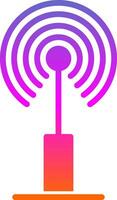 radio antenn vektor ikon design