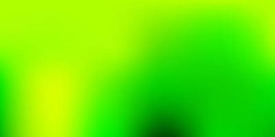 ljusgrön, gul vektor abstrakt oskärpa layout.