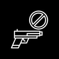 Gewehr Verbot Vektor Symbol Design