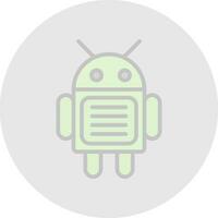 android vektor ikon design