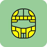 Helm-Vektor-Icon-Design vektor