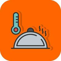 Thermometer-Vektor-Icon-Design vektor